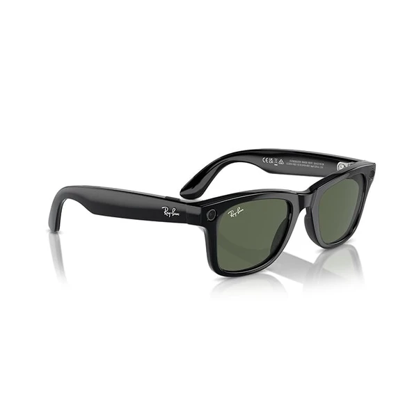 Ray-Ban Meta Wayfarer RW4006 601/71 Parlak Siyah-Yeşil Akıllı Gözlük - 3