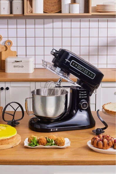 Pro Artisan Dijital Ekran Döküm Mutfak Şefi 1600W Black 5 Lt.
