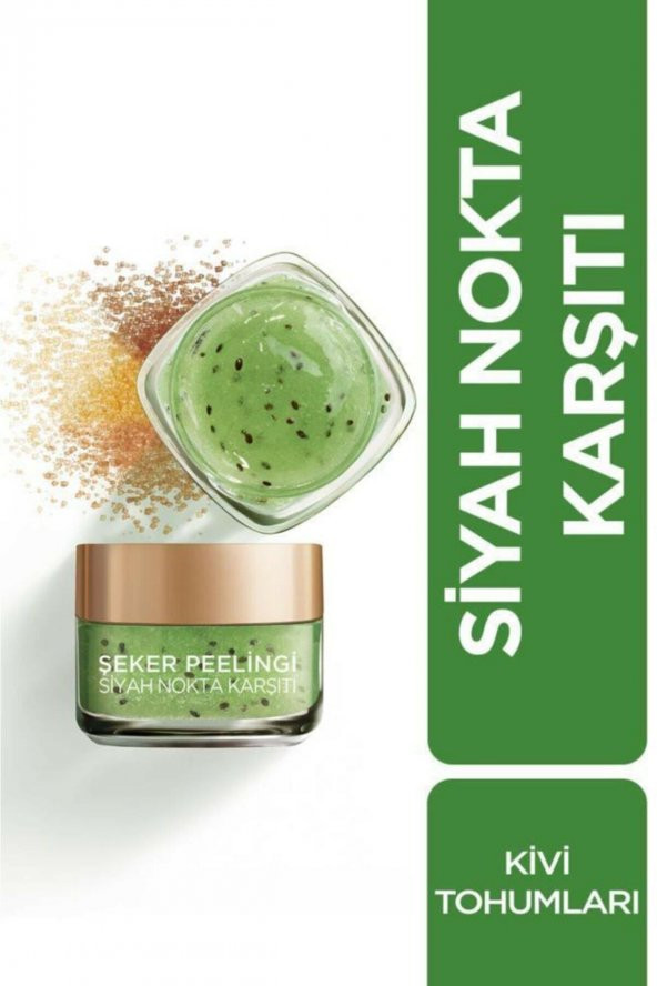 LOREAL ŞEKER PEELİNGİ SİYAH NOKTA KARŞITI - 1