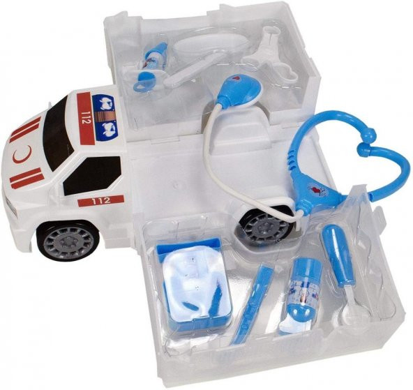 King Toys İlk Yardım Çantalı Ambulans Aracı MRT-66 - 3