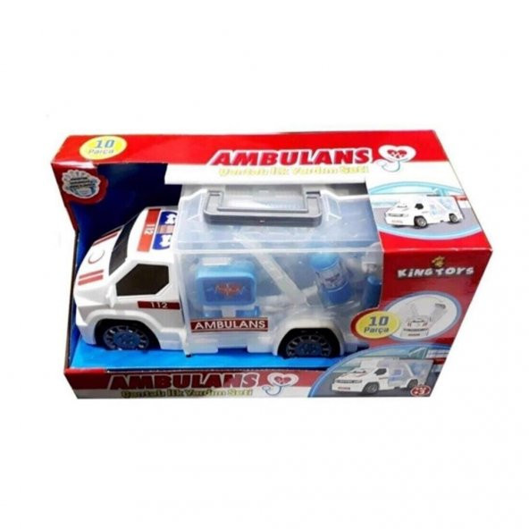 King Toys İlk Yardım Çantalı Ambulans Aracı MRT-66 - 4