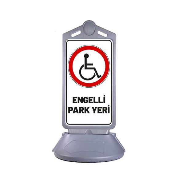Engelli Dubası Büyük Gri Duba Engelli Park Alanı Dubası