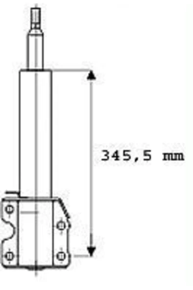 Monroe V4507 Amortısör Ön Lt35 Volt / Sprınter 1750kg Uyumlu