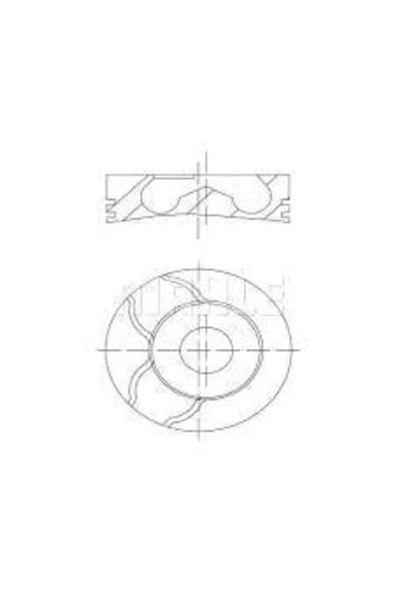 Motor Piston Segman 0.50 Mgn-lgn-trafıc-scenıc-kng 1.9 Tdı F9q 80.51 ürün görseli 1