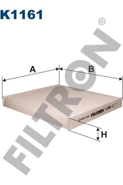 FTR K1161 Polen Filtresi Mazda 6 Gh 2.0 147hp 02-08- Fıltron ürün görseli 1