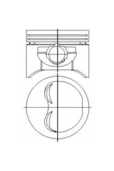 Motor Piston Segman Tmpr-slx 1600 86.40 Çap 0.60