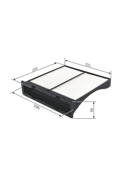 Sardes SC3189 Polen Filtresi Subaru Forester-ımpreza Iıı G3-gh-gr Impreza Iv Gj. Gp Levorg. Xv I - ürün görseli 1