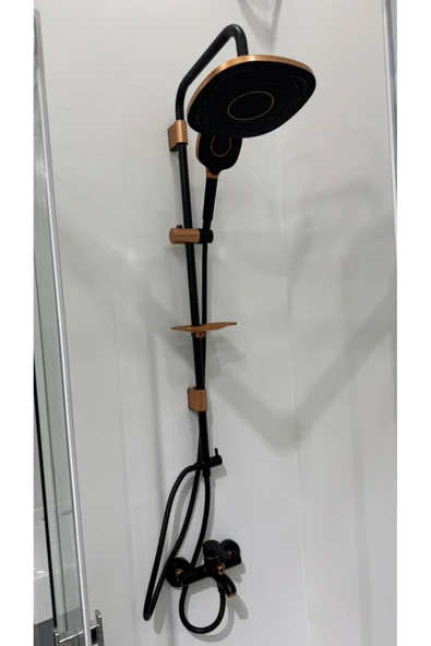 armour armatür Siyah Rose Banyo Bataryası Ve Duş Seti - 2