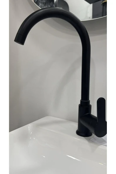 armour armatür Siyah lüks mutfak eviye bataryası - 2