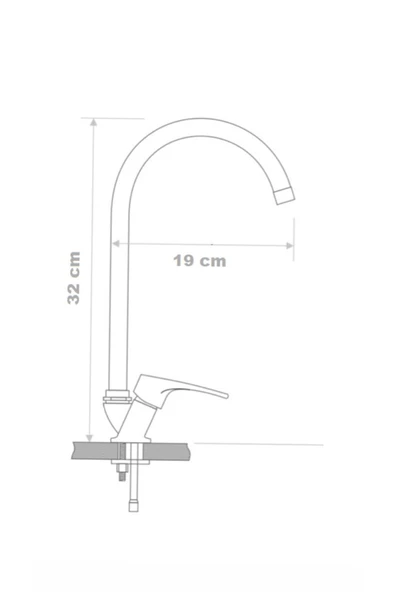 armour armatür Siyah Mutfak Eviye Bataryası - 3