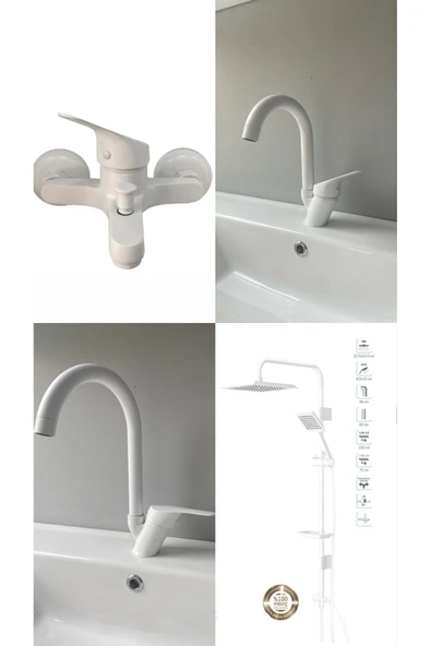 armour armatür Beyaz batarya seti