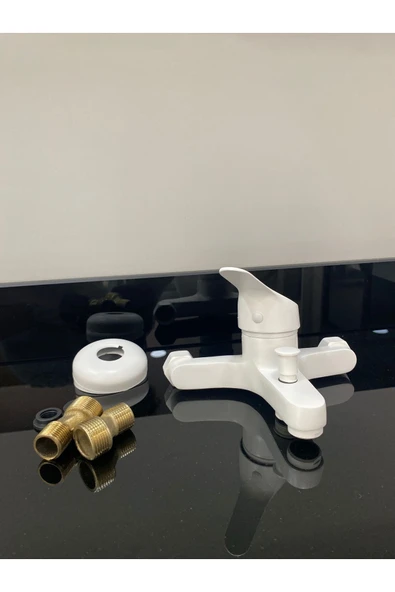 armour armatür Beyaz banyo batarya seti - 2