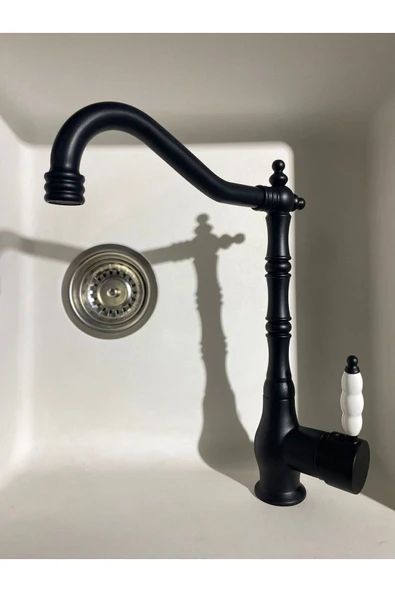 armour armatür Siyah Rustik Eviye Mutfak Bataryası - 3