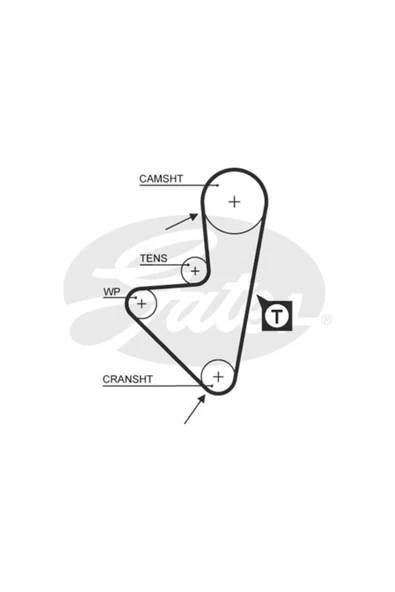 Continental CT986 Ct607 Triger Eksantrik Kayışı 106 205 206 306 405 Partner / Zx Xsara C15 1.4 108x170 ürün görseli 1