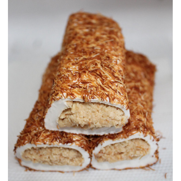 Kadayıf Kaplı Fındık Ezmeli Sarma Lokum 500 gr