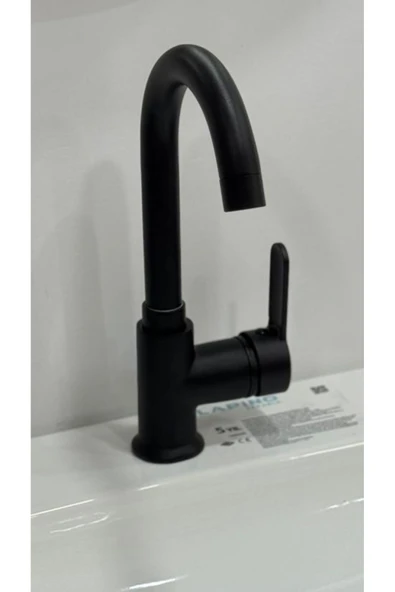 armour armatür Siyah lüks lavabo bataryası - 4