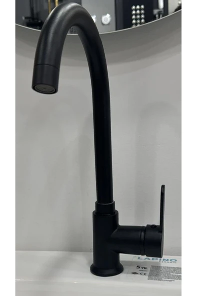 armour armatür Siyah lüks mutfak eviye bataryası - 3