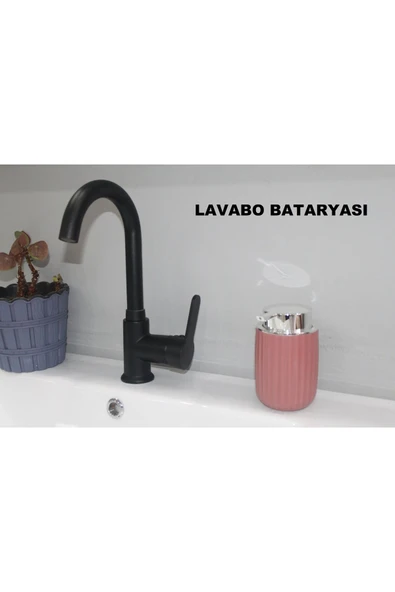 armour armatür Lüks Siyah Banyo Batarya Seti Armour Armatür - 4