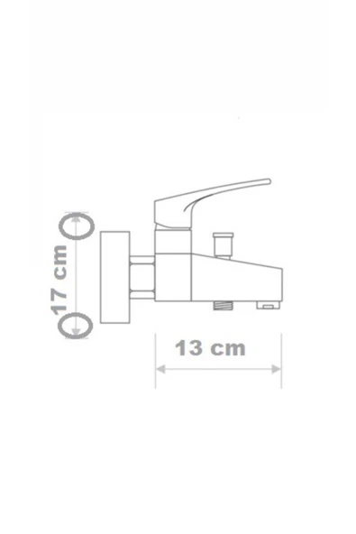 armour armatür Siyah Banyo Bataryası - 3