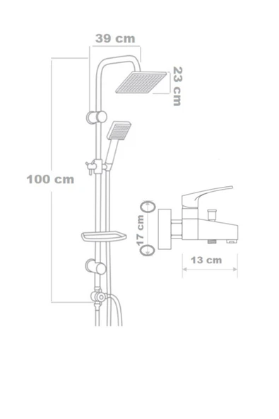 armour armatür Beyaz banyo bataryası seti - 4