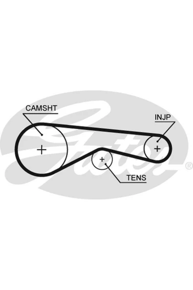 GATES 5625XS TRIGER KAYISI 085x200 DISCOVERY 3 L319 04-09 JAGUAR XJ X350. X358 05-09 XF I X250 08-15- ürün görseli