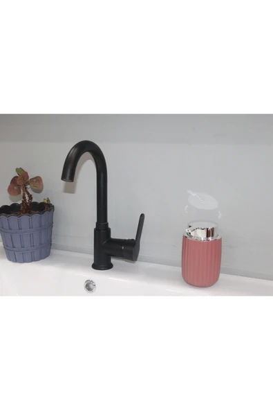 armour armatür Siyah lüks lavabo bataryası - 2