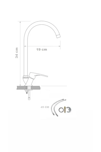 armour armatür Siyah lüks mutfak eviye bataryası - 4