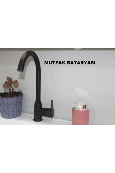 armour armatür Lüks Siyah Banyo Batarya Seti Armour Armatür - 3