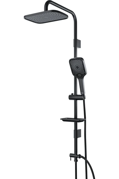 armour armatür SİYAH BANYO BATARYA SETİ - 5