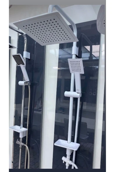 armour armatür Beyaz banyo batarya seti - 4