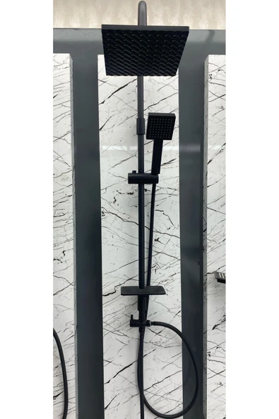 armour armatür siyah banyo batarya seti banyo bataryası ve duş seti - 3