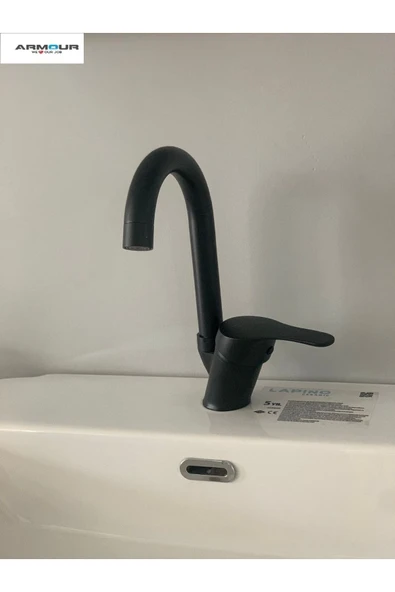 armour armatür Siyah Lavabo Bataryası - 3