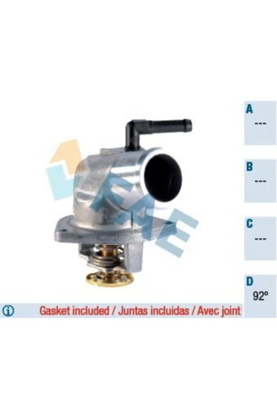 FAE 5321692 Termostat Astra G Zafıra A Tıgra A Corsa B X16xe X14xe ürün görseli 1