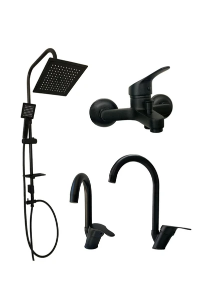 armour armatür Siyah Batarya Seti 4 Lü