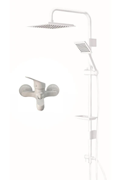 armour armatür Beyaz banyo bataryası seti