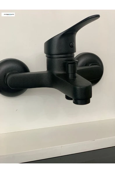 armour armatür Siyah Banyo Batarya Seti - 2