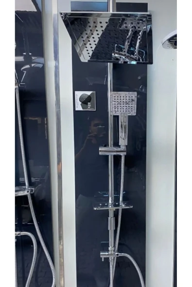 armour armatür Krom banyo bataryası ve duş seti - 3