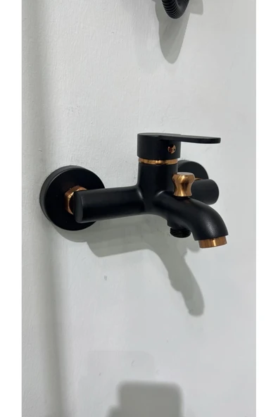 armour armatür Siyah rose banyo bataryası seti - 2