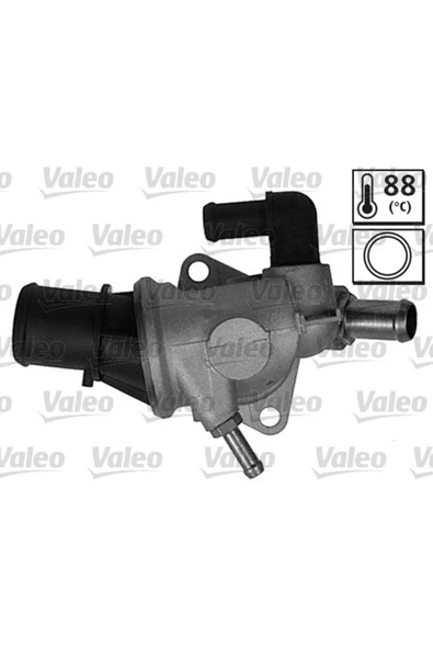 Valeo 820402 Termostat Komple 88c Stılo 01-08- Punto 99=> Alfa 145 146 147 156 1.6 1.8 2.0 - ürün görseli 1