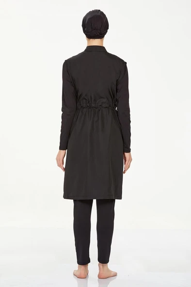 Maresiva 8240 Dijital Desenli Tesettür Mayo - Resim 2