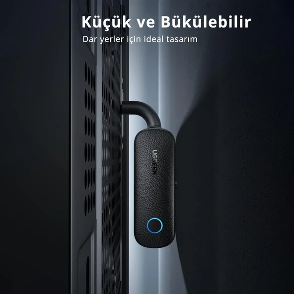 Ugreen Aux Bluetooth 5.0 Transmitter & Receiver Kablosuz Ses Adaptörü - 6