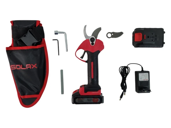 SOLAX B-2104 32mm ŞARJLI BUDAMA MAKASI - 6