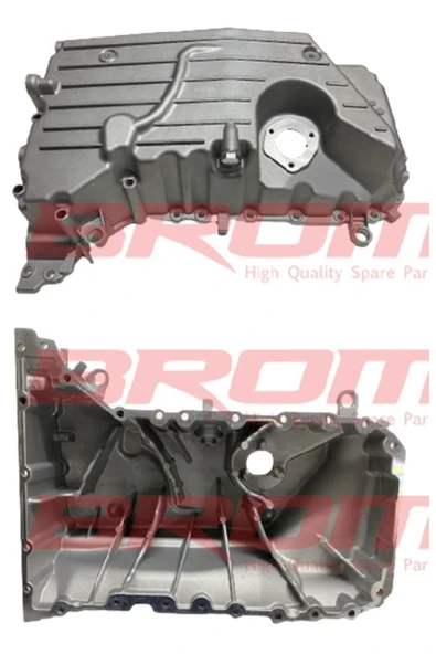 BROM VW3311 Yağ Karteri Alumınyum Sensorlu Volkswagen Transporter V 2.5 Tdı 2003-2011 070103603l