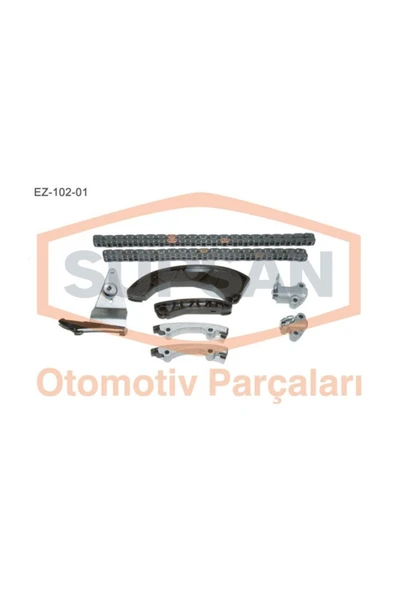 Eksantrik Gergi Kiti 9 Parça Hyundaı Accent Era-getz 1.5crdi 16v Uyumlu Em Pimli Tip Zincir Seti