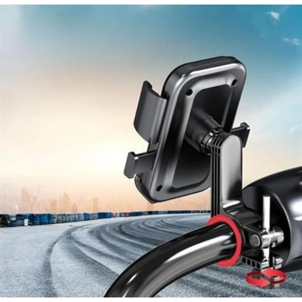 Periboia 360° Gidon Bisiklet Motosiklet Telefon Tutucu - 3