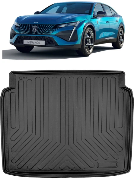 Rizline Peugeot 408 2023 Sonrası 3D Bagaj Havuzu