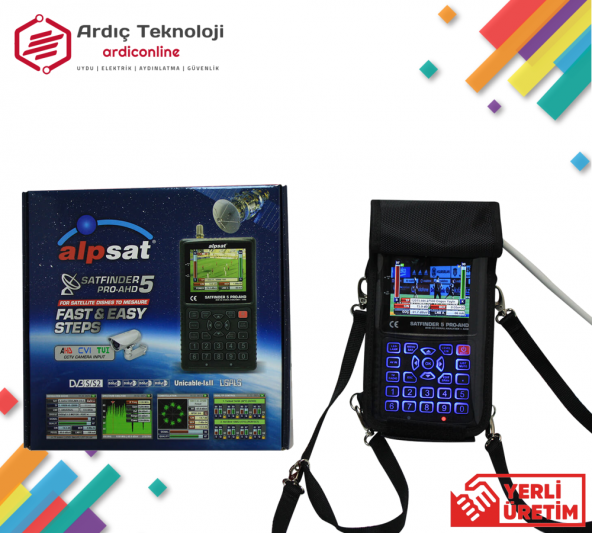 Satfinder 5 HD Pro Görüntülü Uydu Yön Bulucu - Kamera Ayar Cihazı - 3