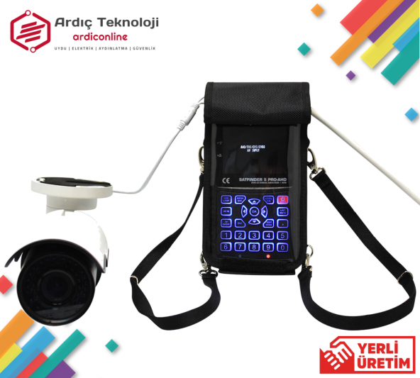Satfinder 5 HD Pro Görüntülü Uydu Yön Bulucu - Kamera Ayar Cihazı - 5