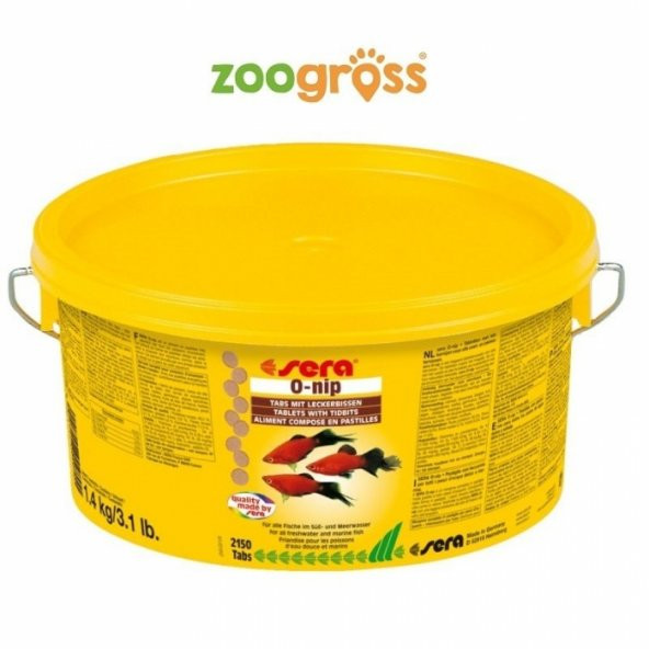 Sera 0 Nip Tablet -2000 Ml (2150 Tablet) - - 2