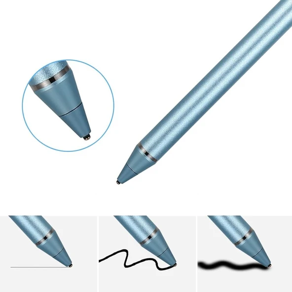 Tüm Cihazlar ile Uyumlu Stylus Hassas Yazı Çizim Kalemi 2. Nesil - Resim 12